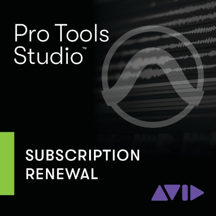 Pro Tools ¦ Studio 1-Year Subscription RENEWAL - KickStrap