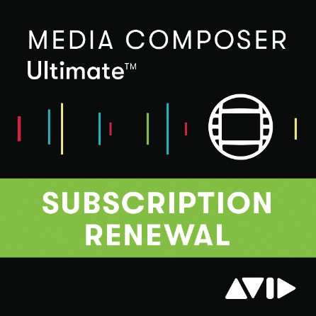 Media Composer: Ultimate 1-Year Subscription Renewal Download Code Only - KickStrap