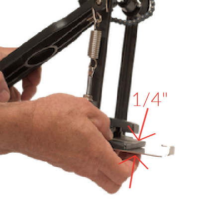 kick drum pedal setup KickStrap