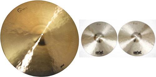 Dream Cymbals Box Set Contact Series with Free Splash