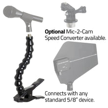 Load image into Gallery viewer, Stage Ninja Microphone Mount with Clamp Base - KickStrap