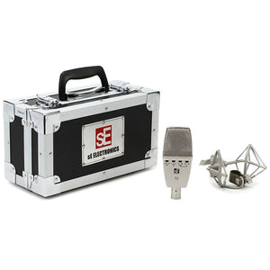 SE Electronics Multi Pattern Mic w/TI Capsule with Shockmount & Case, SE-T2