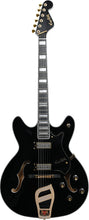 Load image into Gallery viewer, Hagstrom 67&#39; Viking II Electric Guitar. Black Gloss